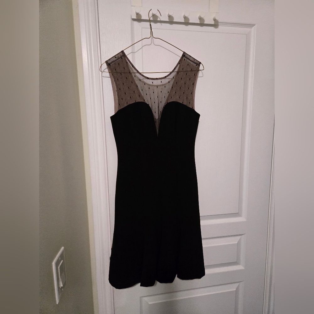 BCBGMaxAzria Black Sheath Cocktail Dress - Hanna